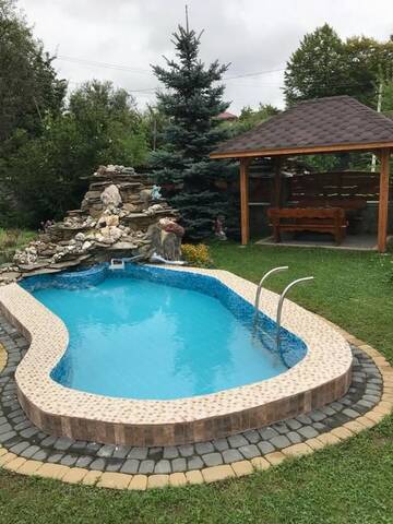 Фото номера Шале с двумя спальнями Шале Vacation home г. Yabluniv 39